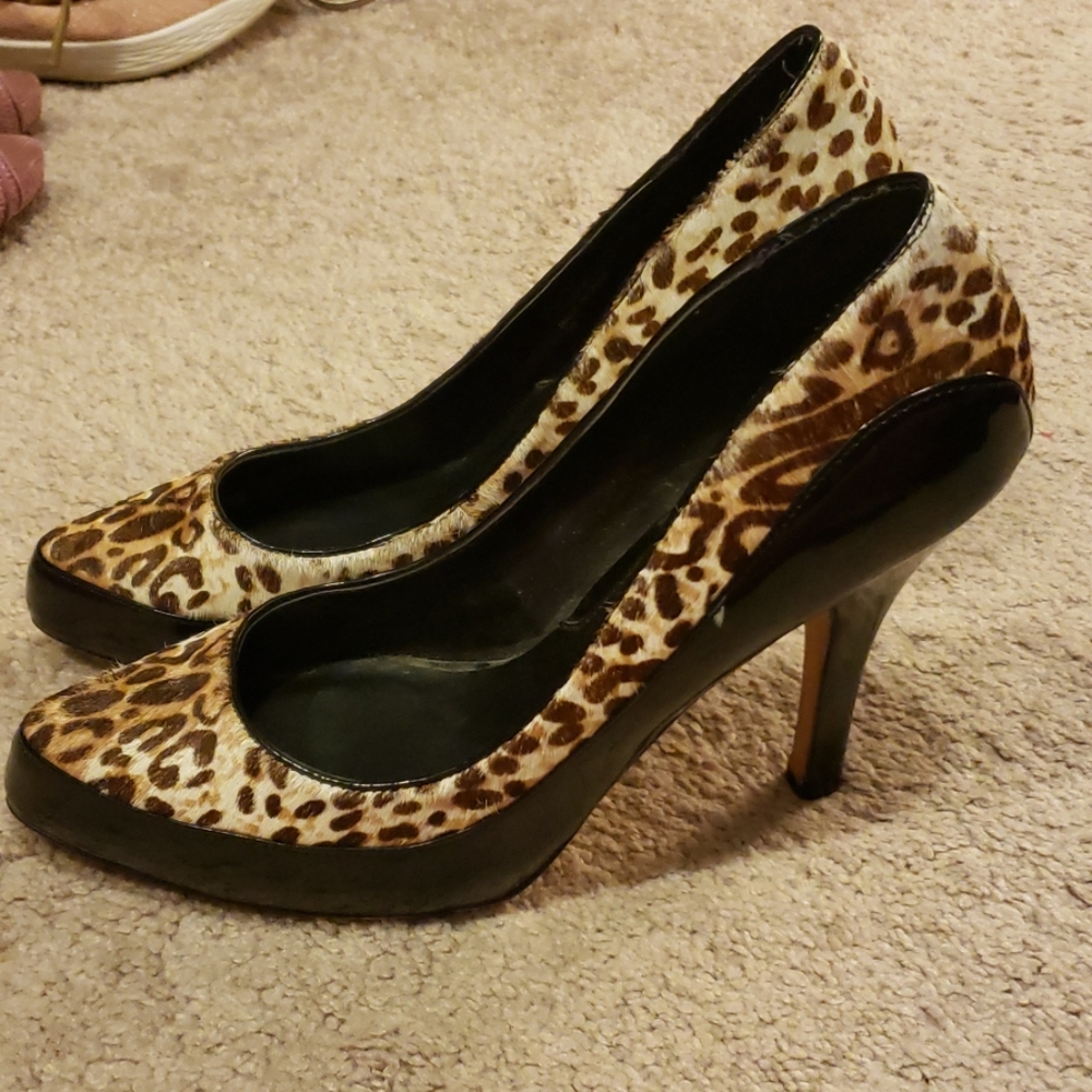 Haircalf heels